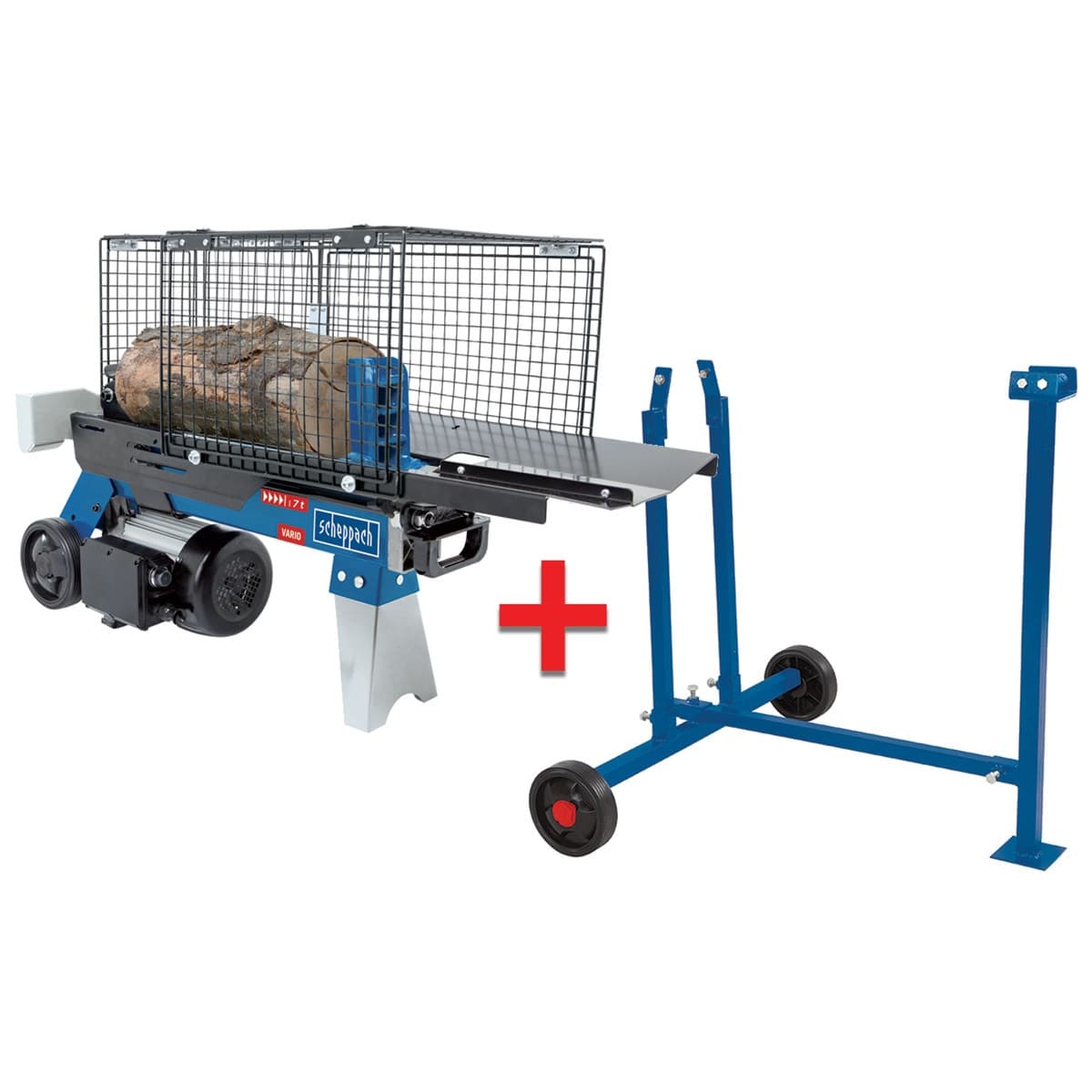 Scheppach HL 760 LS horizontální štípač 7 t se stojanem