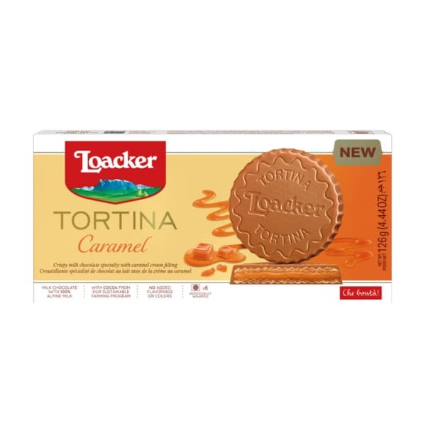 LOACKER Tortina 126g Caramel