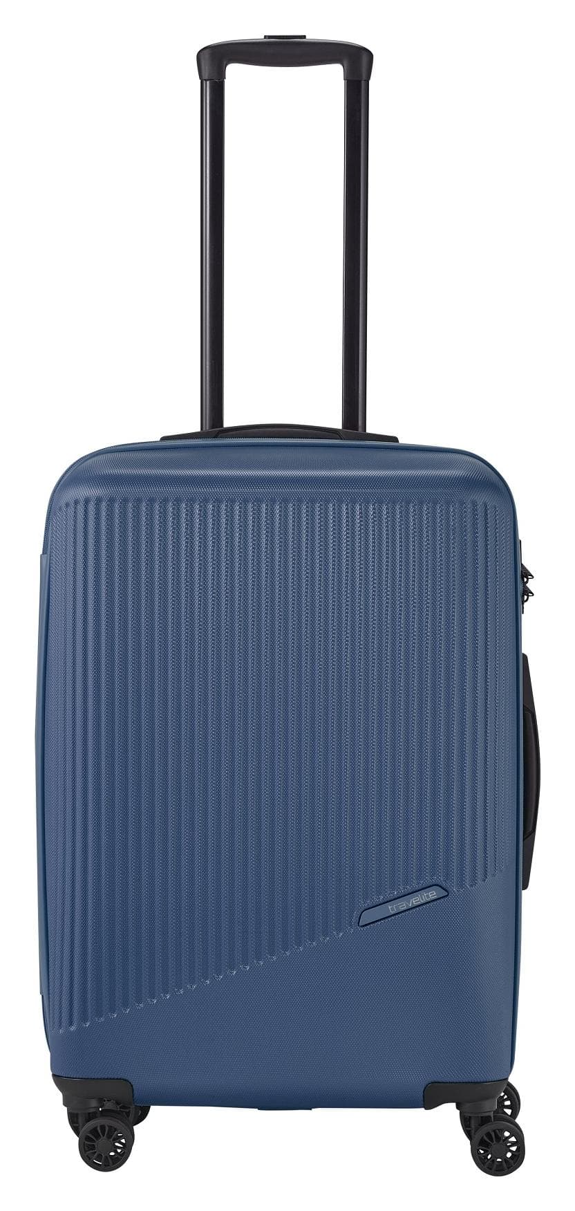 Stredný škrupinový kufor na kolieskach Travelite Bali M Blue