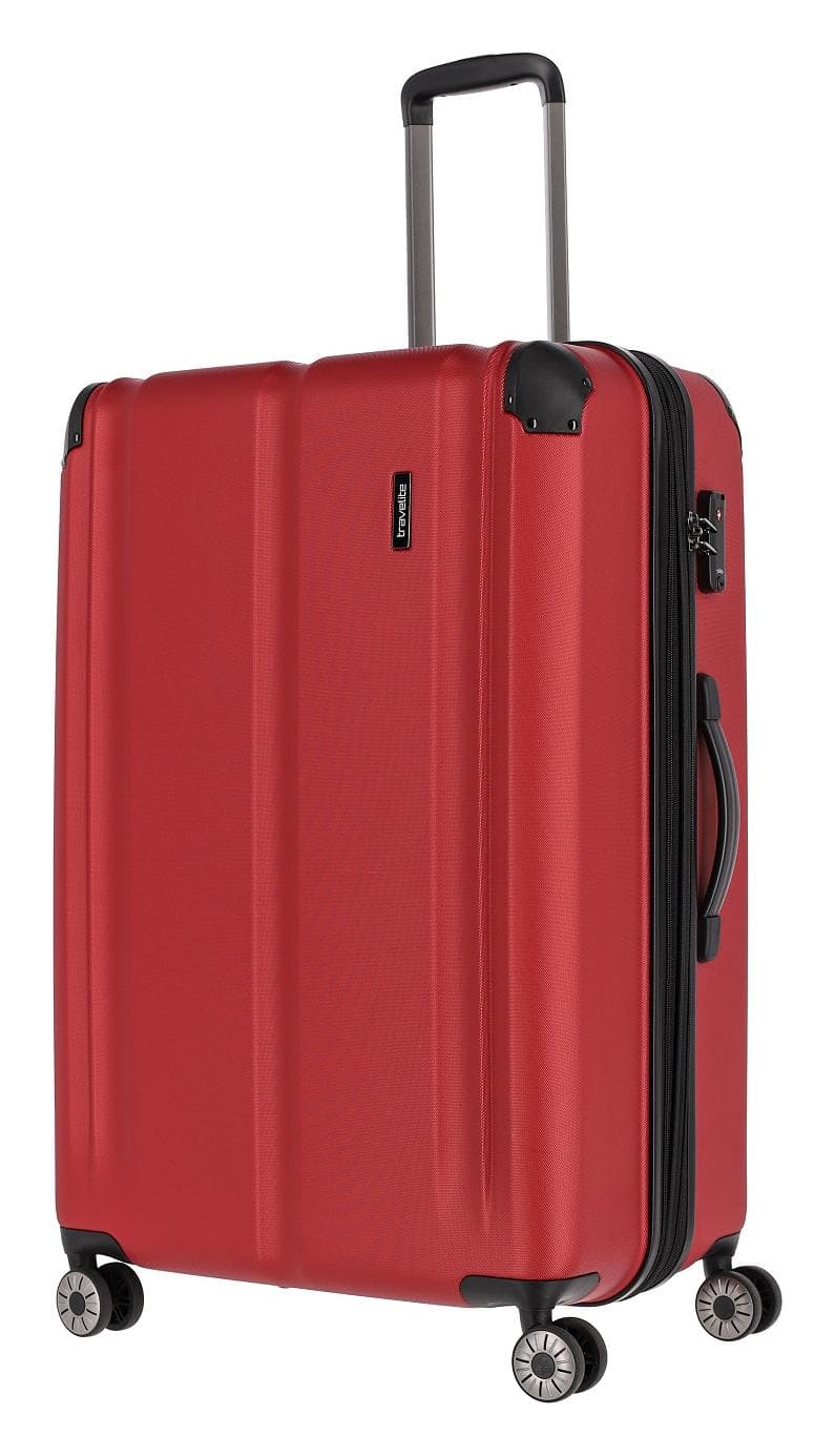 Veľký cestovný kufor Travelite City 4w L Red