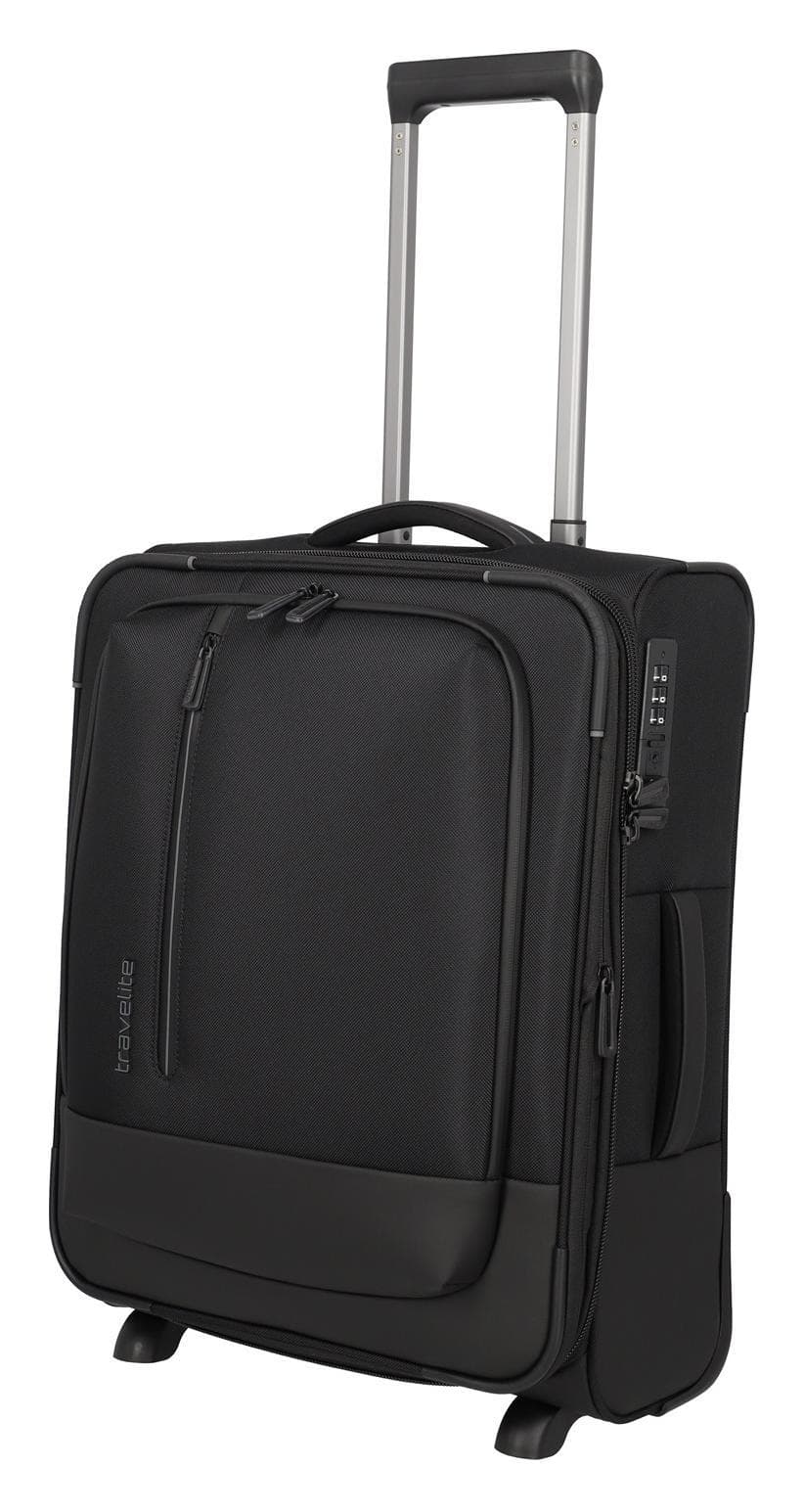 Kufor do lietadla 55x40x20 Travelite Crosslite 5.0 2w S exp. Black