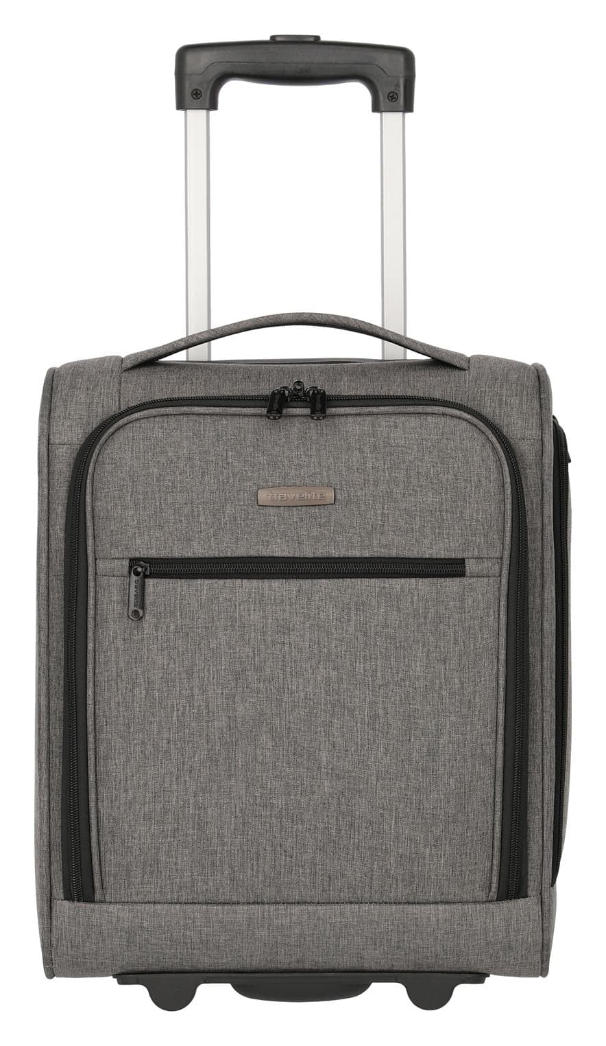Malý textilný kufor Travelite Cabin 2w Underseater Grey Melange