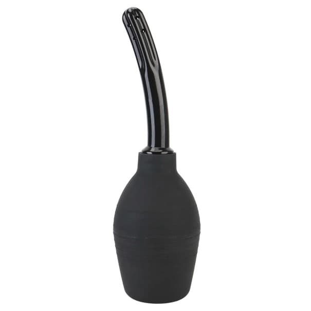 Análna a vaginálna sprcha 310 ml silikónová zahnutá tryska s 9 otvormi diskrétne balenie