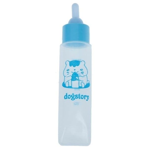 Fľaša na kŕmenie šteniat a mačiatok 30 ml modrá 1