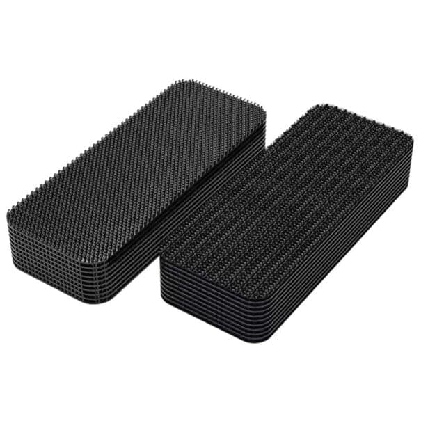 Lepiaca páska na koberec 16 x 70 mm Extra silná samolepiaca sada 5 párov Obojstranný suchý zips Upevnenie textilu Protišmyková fixácia