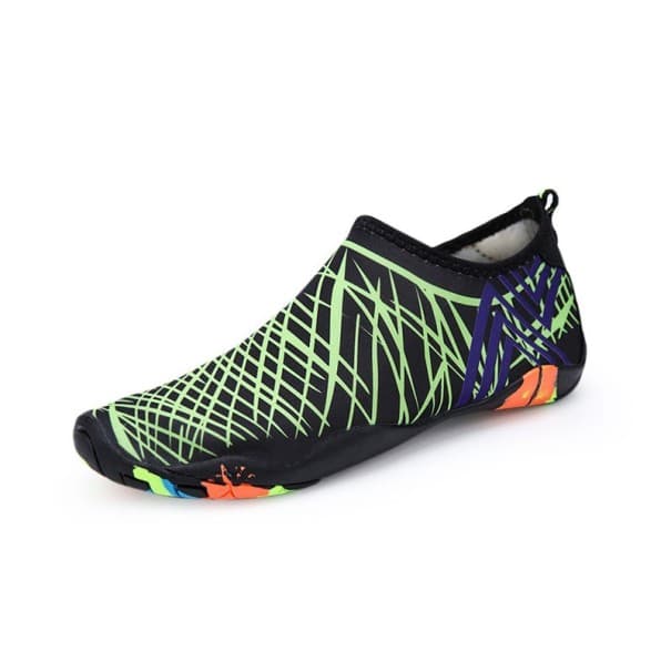 Unisex barefoot topánky Z118 neónová zelená 38