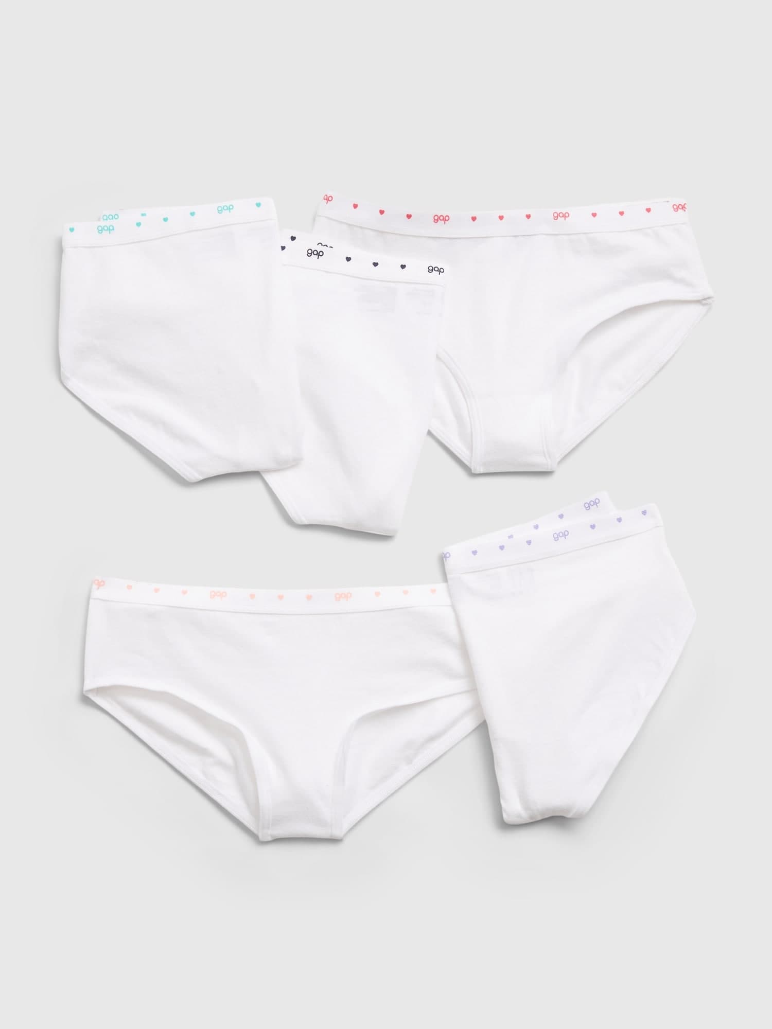 GAP Children's Underpants, 5 pcs - Girls