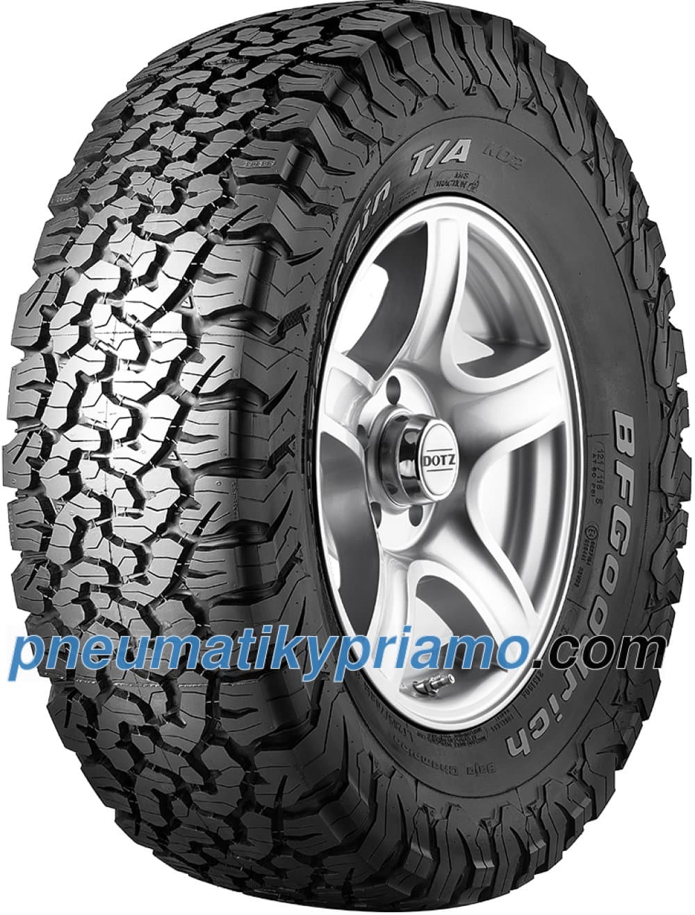 BF Goodrich All-Terrain T/A KO2 ( LT245/75 R17 121/118S 10PR RWL )