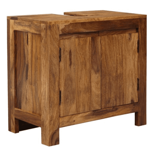 Skrinka pod umývadlo Gani 65x60x35 cm z indického masívu palisander GANI-KSU
