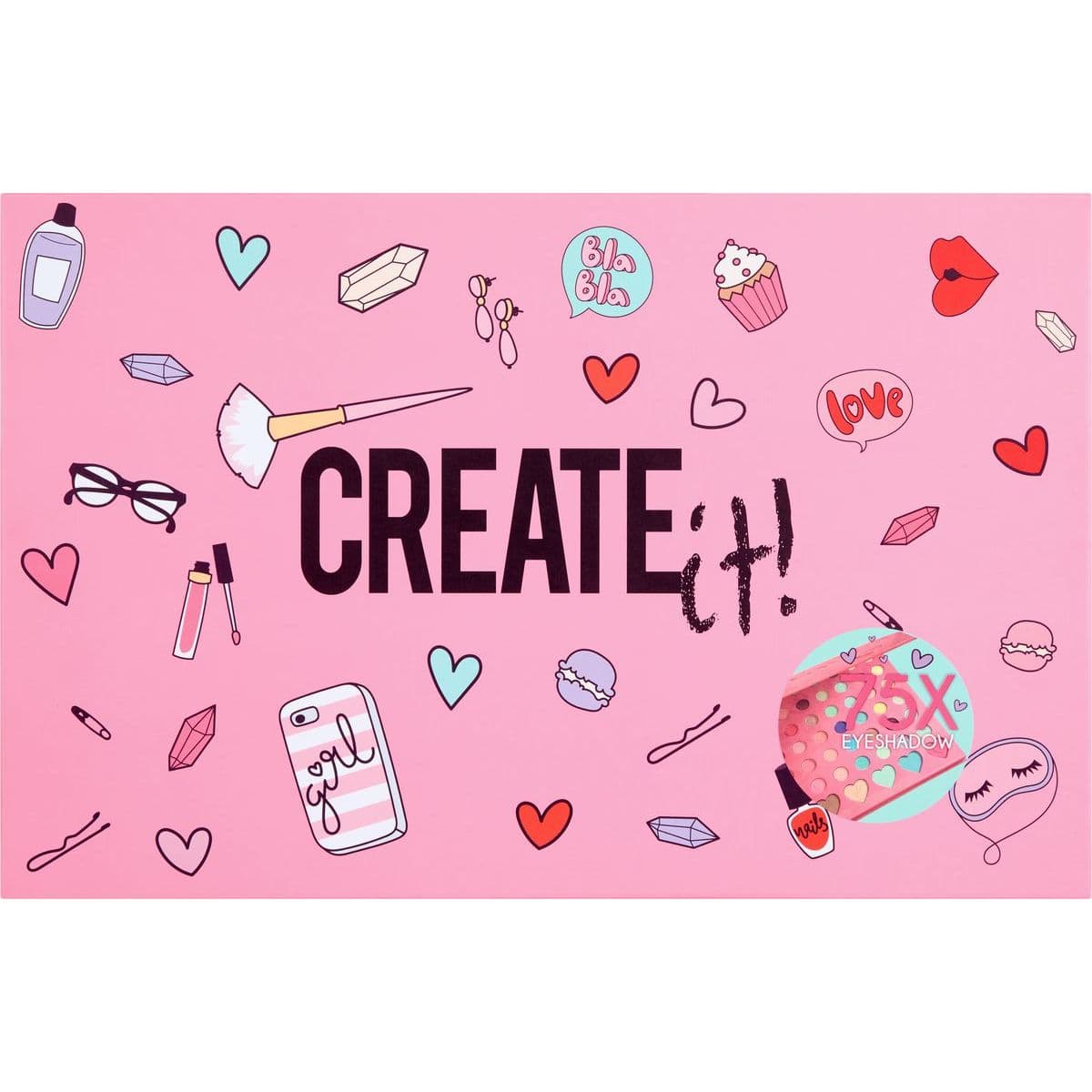 Alltoys Canenco Paleta očných tieňov XXL Creat it!
