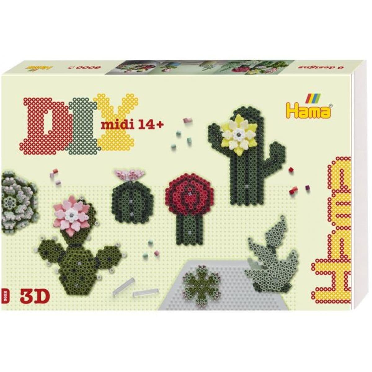 Hama Art Sukulenty Midi