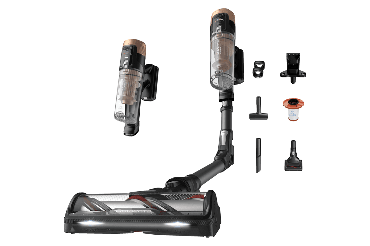 Tyčový vysávač Rowenta X-Force Flex 14.80 RH9B74WO Zlatý/Čierny