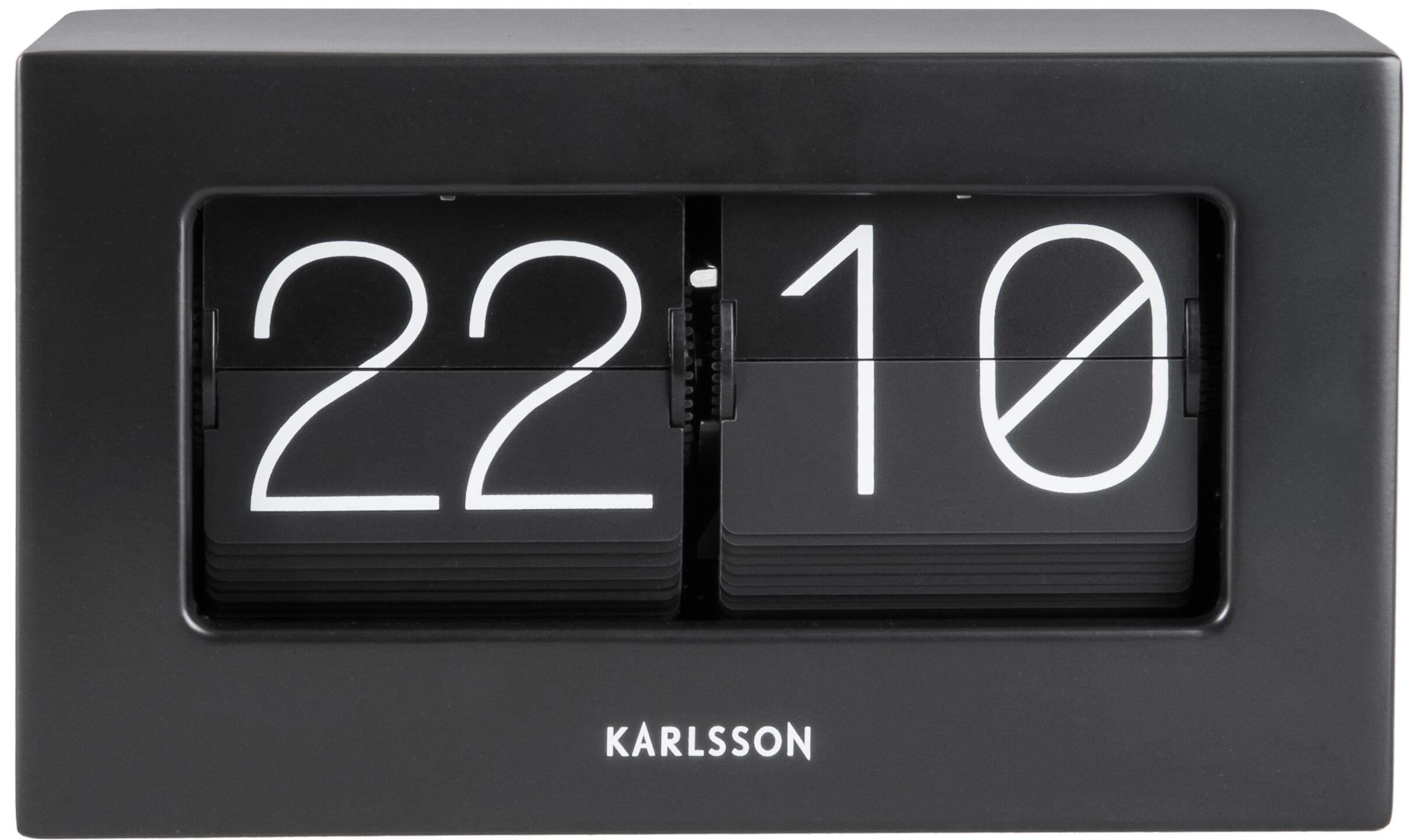 Karlsson Preklápacie stolné hodiny KA5620BK