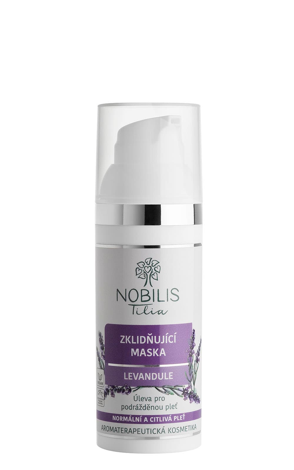 Nobilis Tilia Upokojujúca maska Levanduľa 50 ml