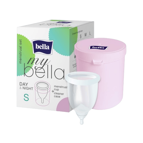 BELLA menštruačný kalíšok + čistiace puzdro vel.S