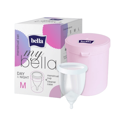 BELLA menštruačný kalíšok + čistiace puzdro vel.M