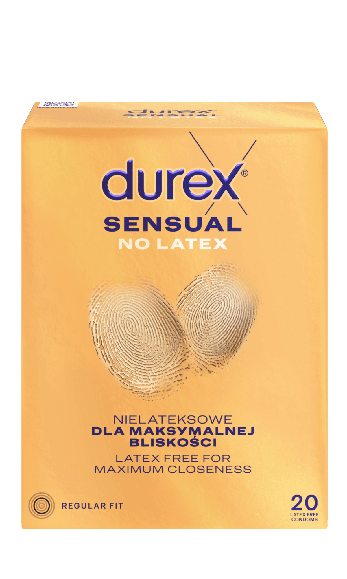 DUREX Sensual No Latex prezervativ 20 ks