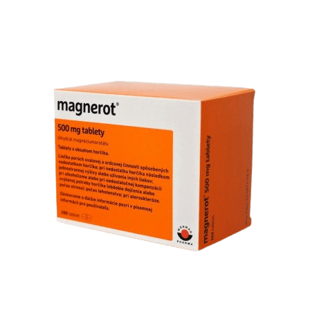 MAGNEROT s obsahom hořčíka 200 tabliet