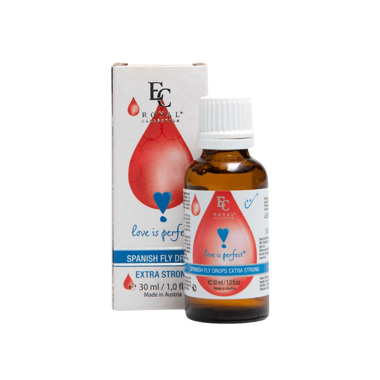 LOVE IS PERFECT Afrodiziakálne kvapky 30 ml