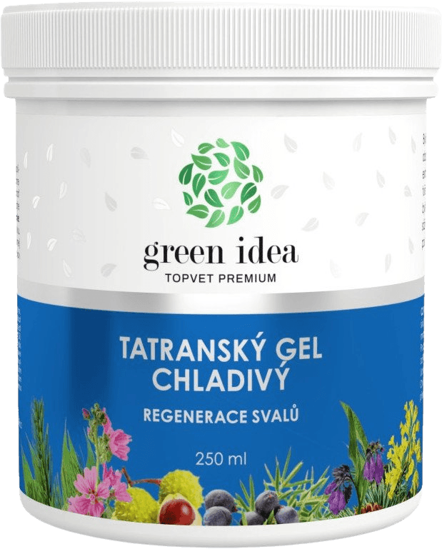 TOPVET Tatranský bylinný chladivý gél 250 ml