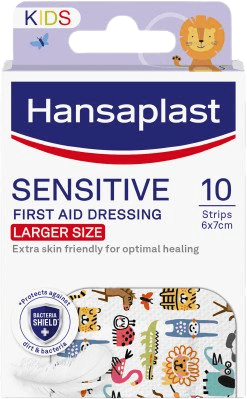HANSAPLAST Sensitive Zvieratká náplasť XL 10 ks