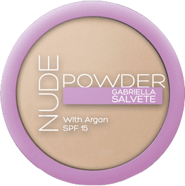 GABRIELLA SALVETE SPF15 Kompaktný púder Nude powder 01, 8 g