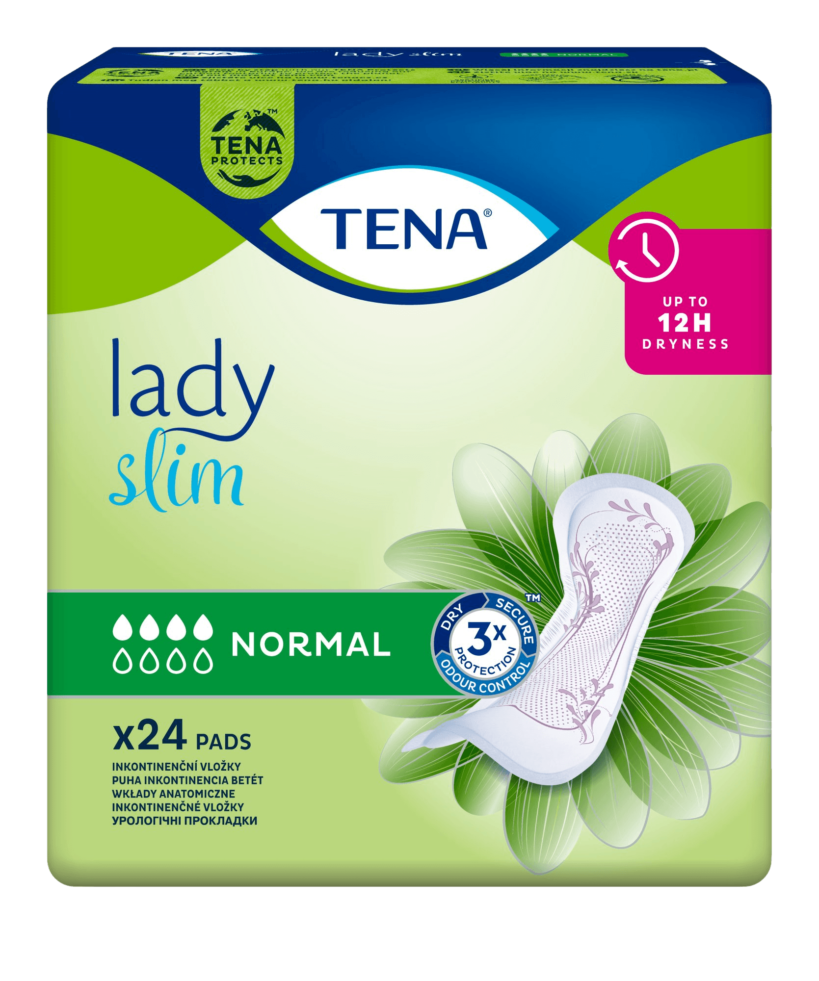 TENA Lady Slim Normal Inkontinenčné vložky 24 ks