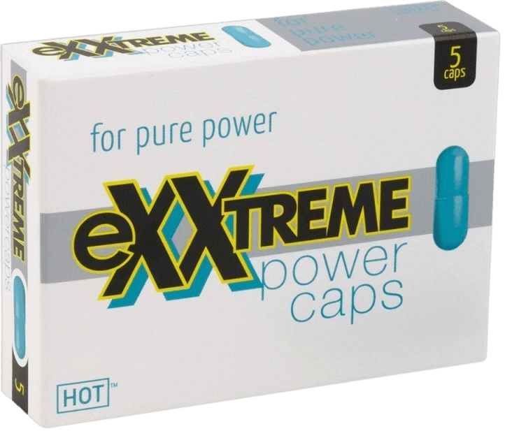 EXXTREME Afrodiziakálne kapsule pre mužov 5 ks