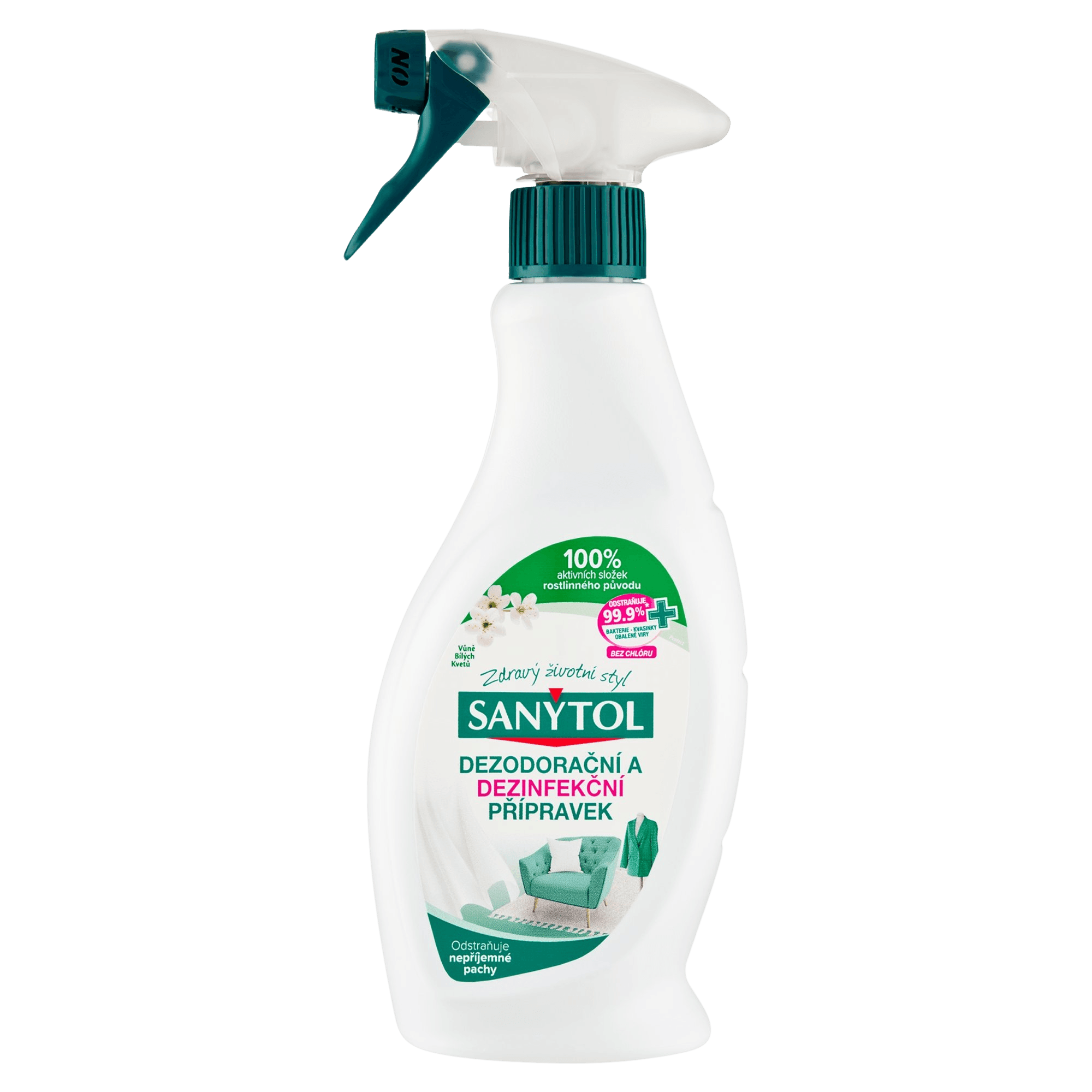 SANYTOL Dezodoračný a dezinfekčný prípravok na tkaniny 500 ml