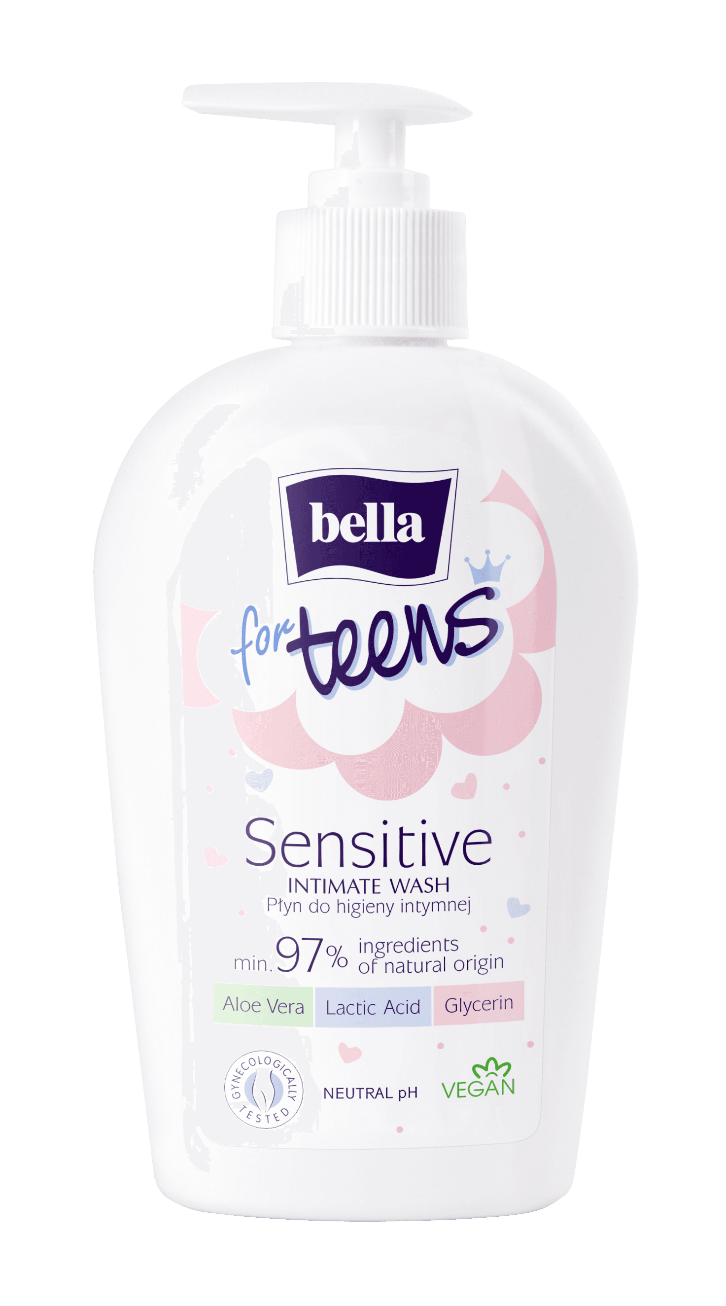 BELLA For Teens Sensitive intímny gél 300 ml