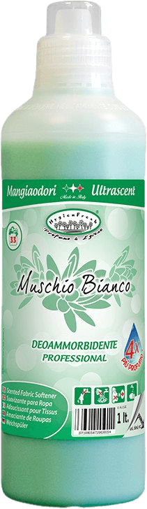 HYGIENFRESH Muschio Bianco koncentrovaný zmäkčovač tkanín 1 l