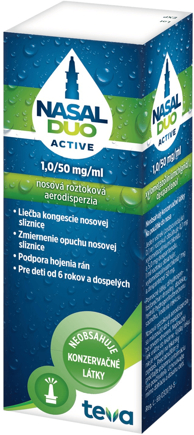 NASAL Duo Active 1,0/50 mg/ml 10 ml