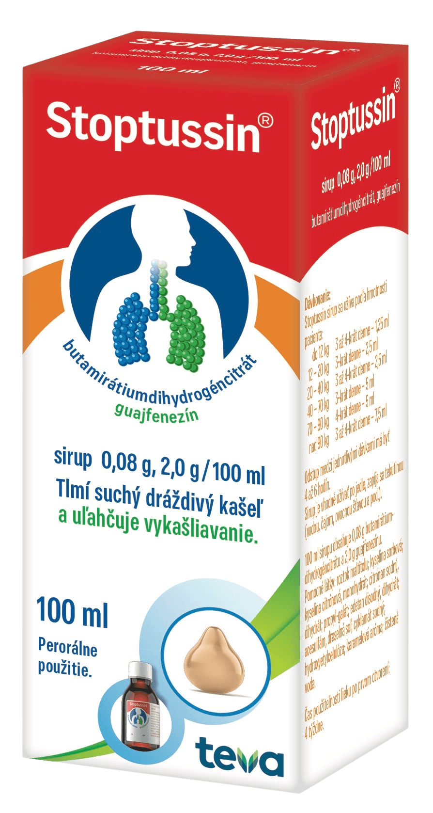 STOPTUSSIN sirup 100 ml