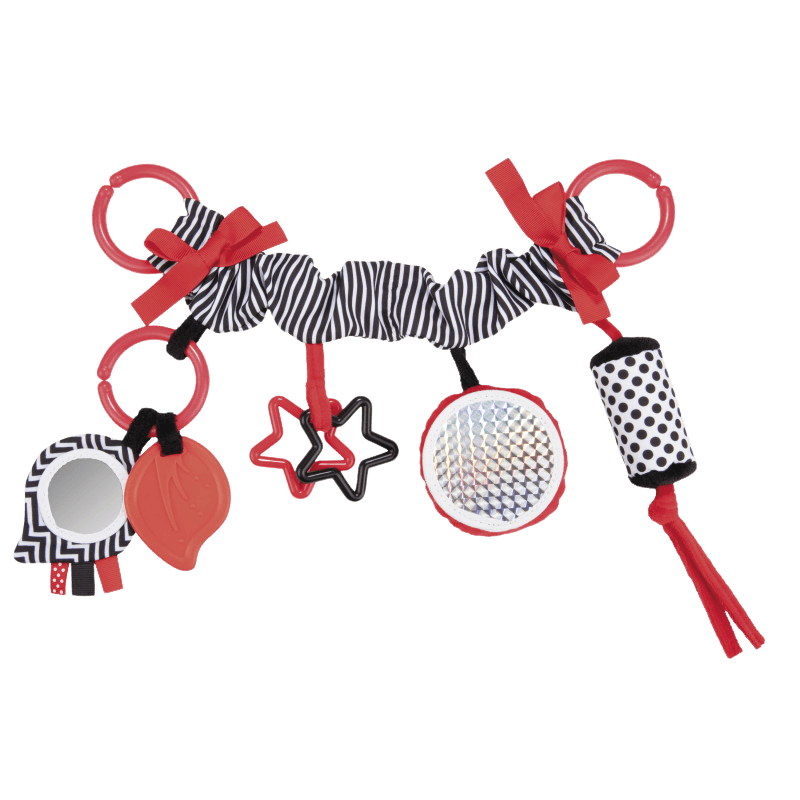 CANPOL BABIES SENSORY Kontrastná závesná hračka na kočík/autosedačku, 1 x 1 ks