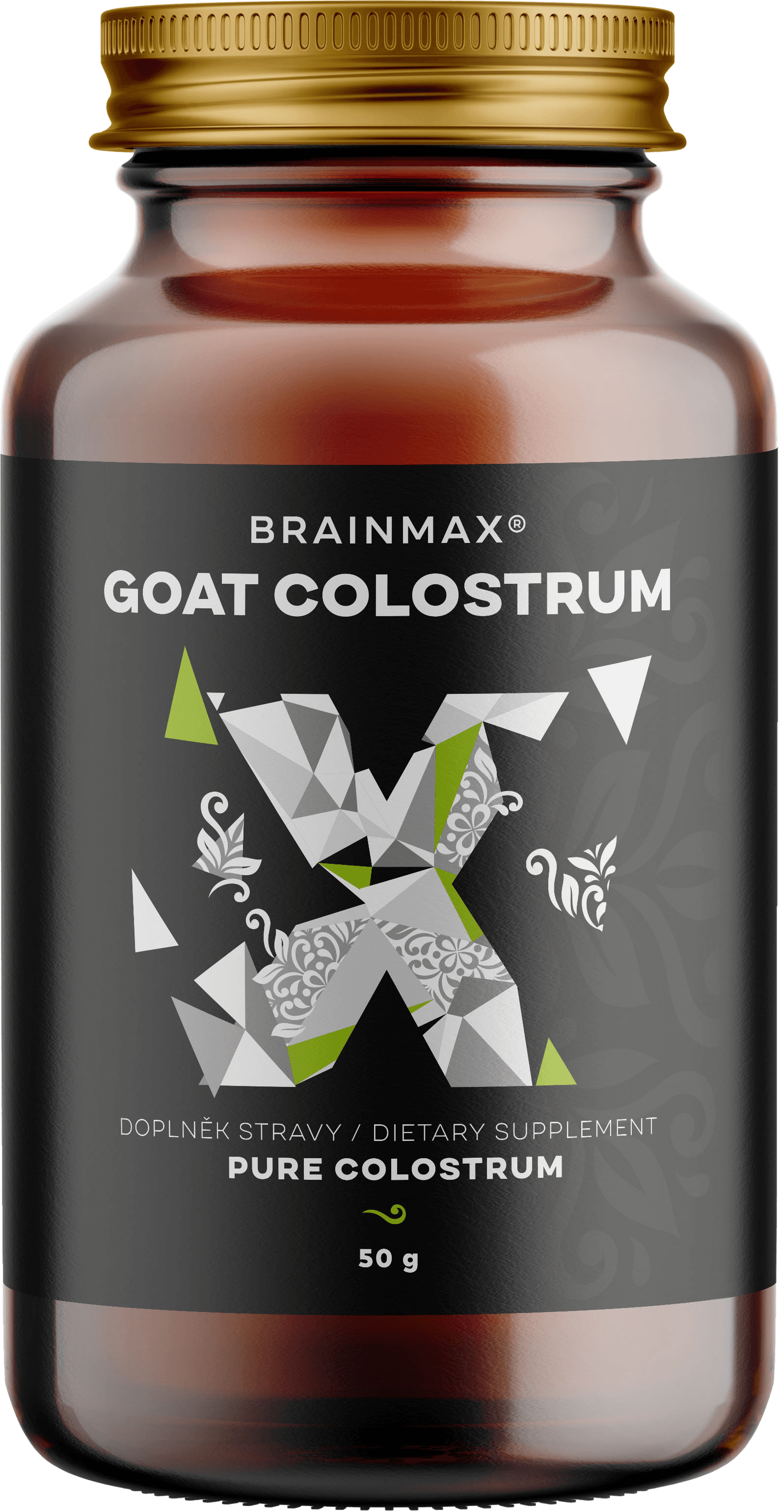 BRAINMAX Kozie kolostrum v prášku 50 g