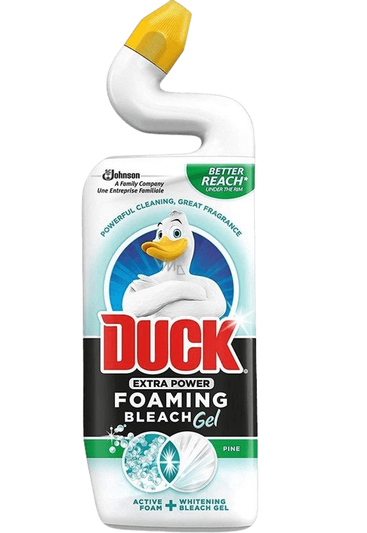 DUCK Extra Power Pine penivý bieliaci WC gél 750 ml