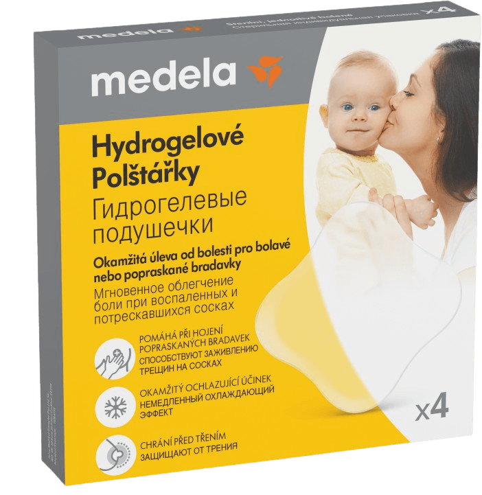 MEDELA Vankúšiky hydrogélové 4 ks