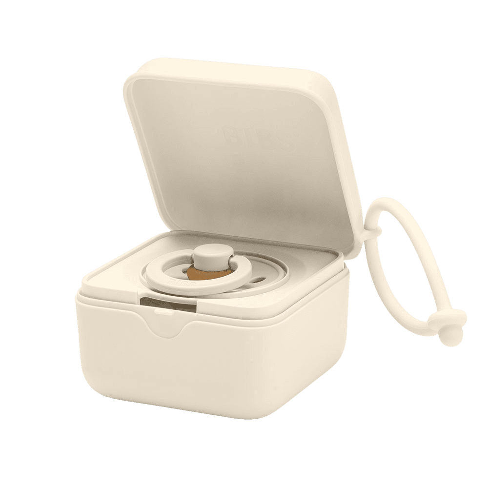 BIBS krabička na cumlíky - Ivory