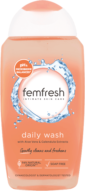 FEMFRESH Intímna umývacia emulzia Daily - s aloe vera 250 ml