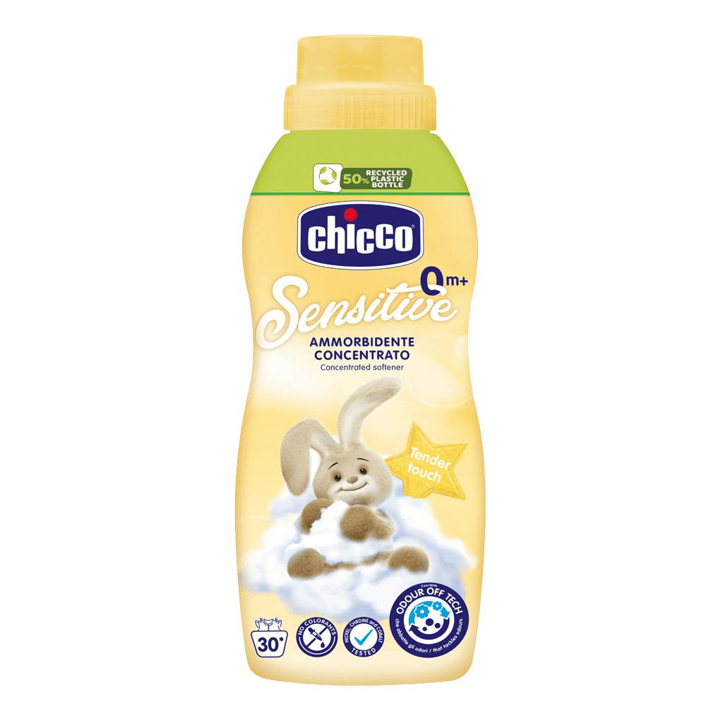 CHICCO Tender Touch, Aviváž na ošetrenie detského oblečenia 0m + 750 ml
