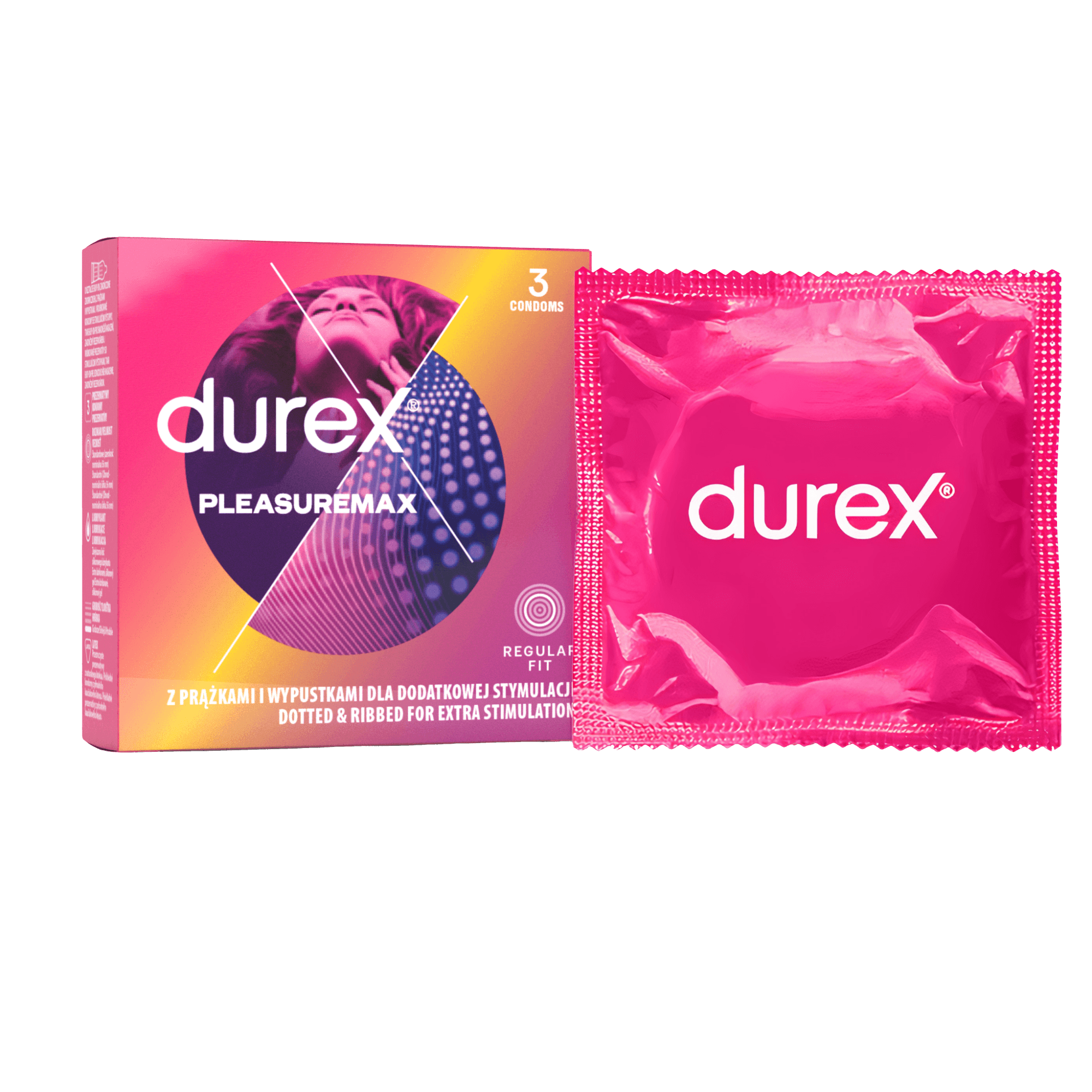 DUREX Pleasuremax Kondómy 3 ks