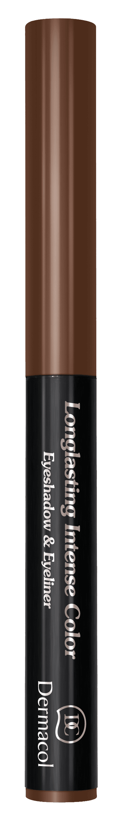 DERMACOL Longlasting Intense Colour - očné tiene a linka 2v1 č.7, 1.6 g