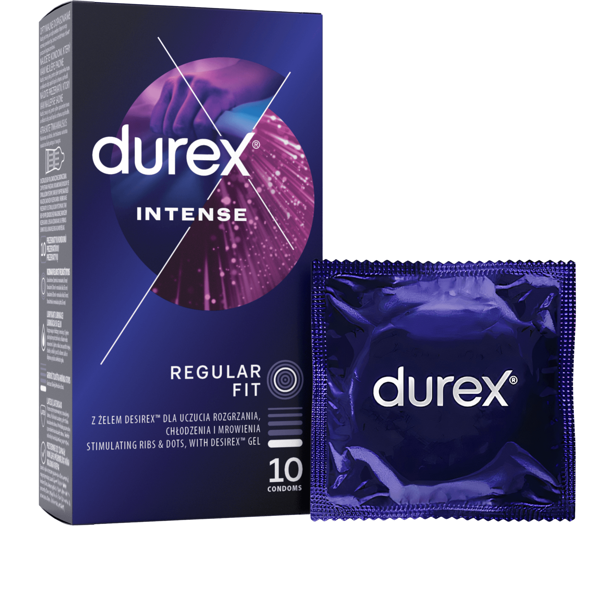 DUREX Intense Orgasmic Kondomy 10 ks