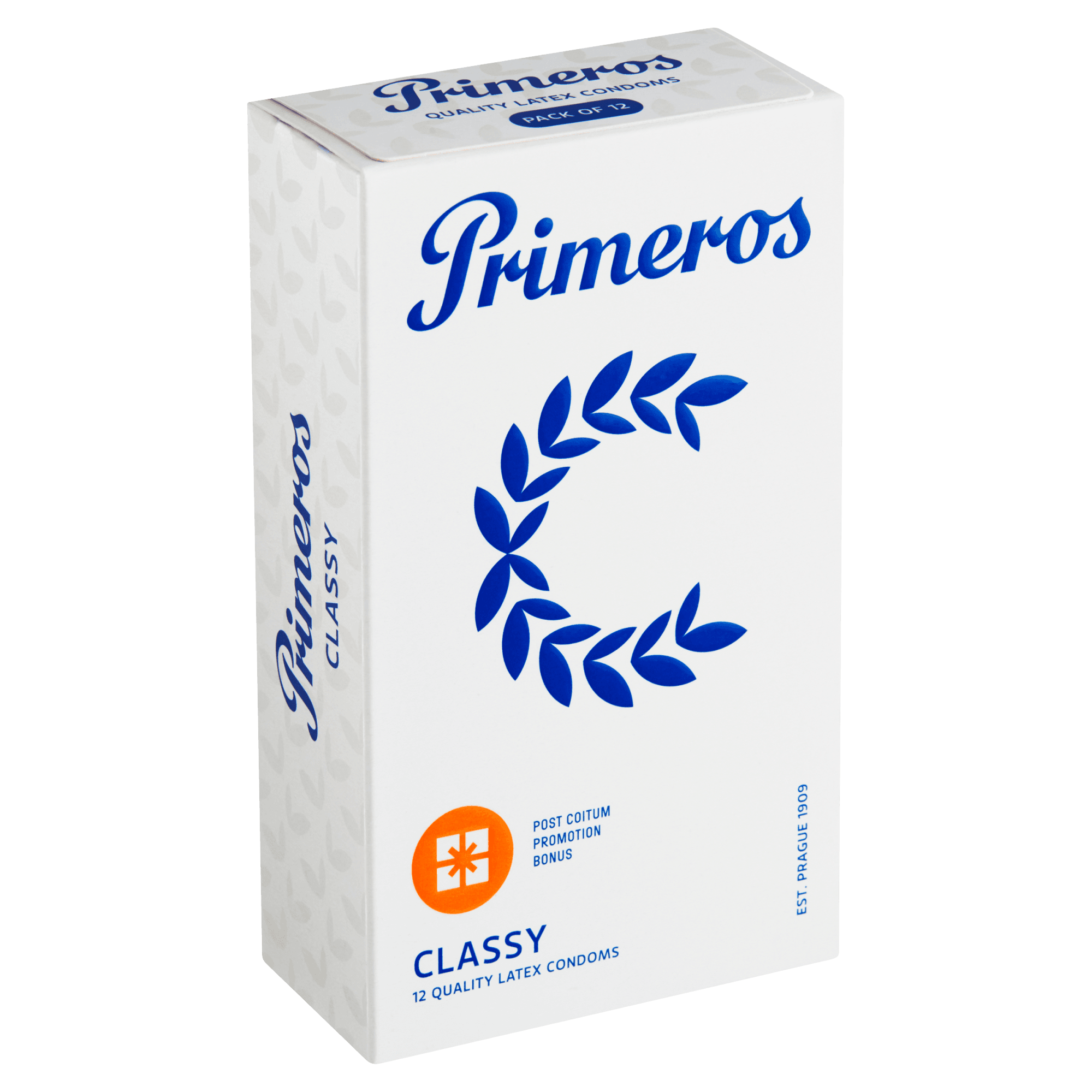 PRIMEROS Elegantné kondómy z kvalitného latexu. 12 ks