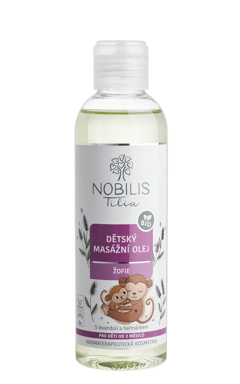 NOBILIS TILIA Detský masážny olej Žofie 200 ml