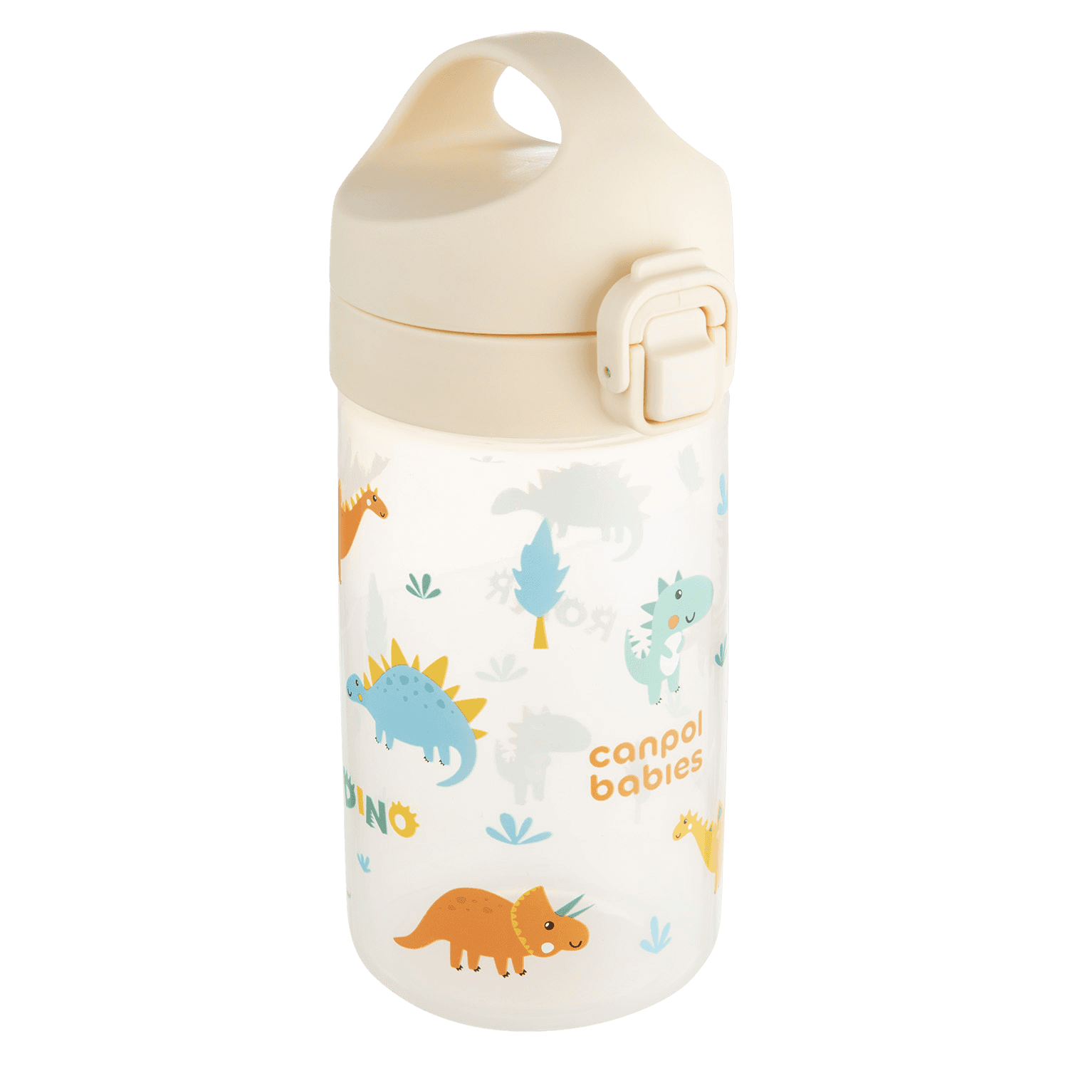 CANPOL BABIES Fľaša pre deti JUNIOR krémová 400 ml