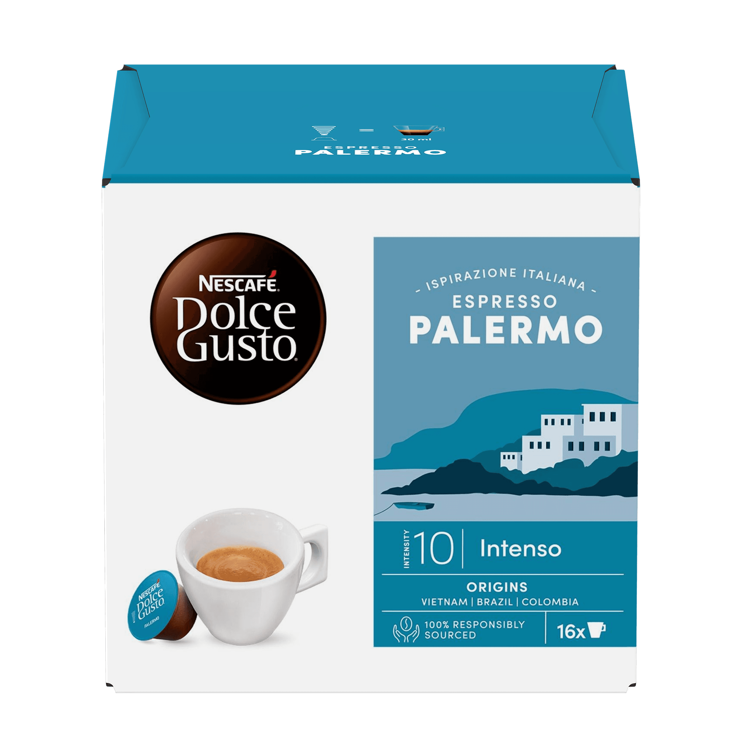 NESCAFÉ Dolce Gusto Espresso Palermo kávové kapsule 16 ks