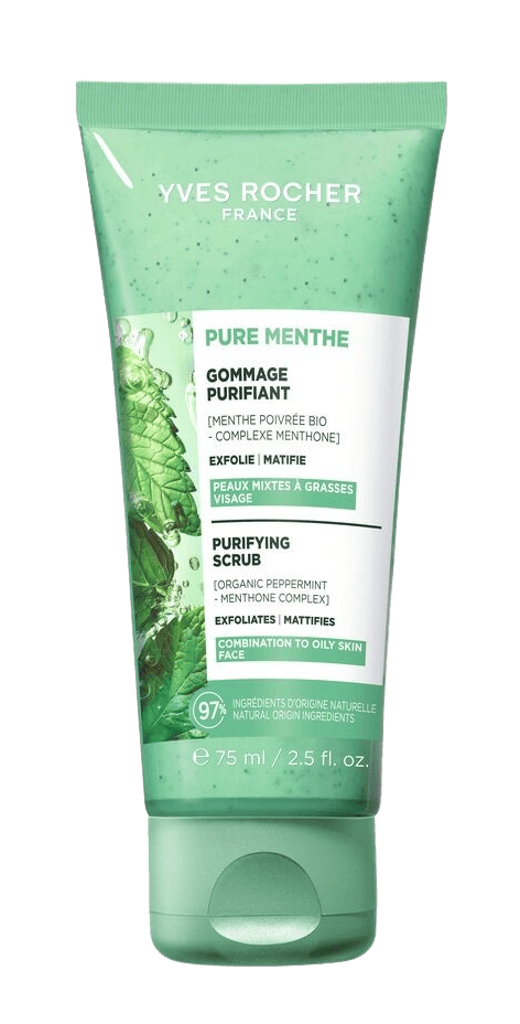 YVES ROCHER Pure Menthe čistiaci peeling 75 ml