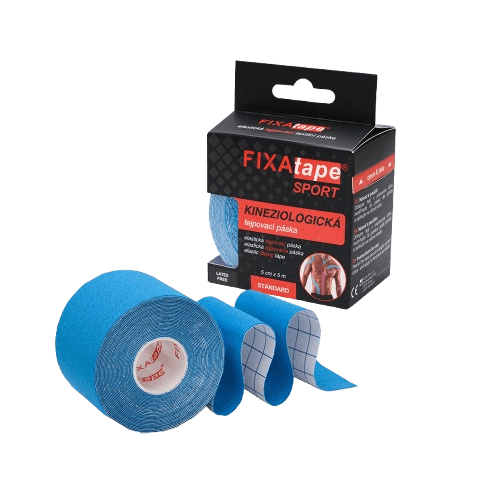 FIXATAPE SPORT kinesio tejpovacia páska 5cm x 5m modrá