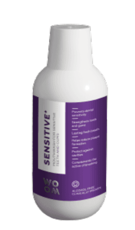 WOOM Sensitive+ ústna voda 500 ml